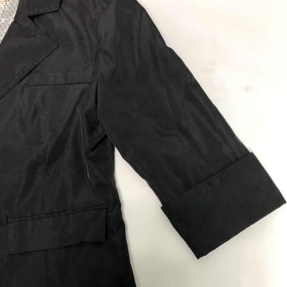 Tulle cropped sleeve blazer - Picture 4 of 4